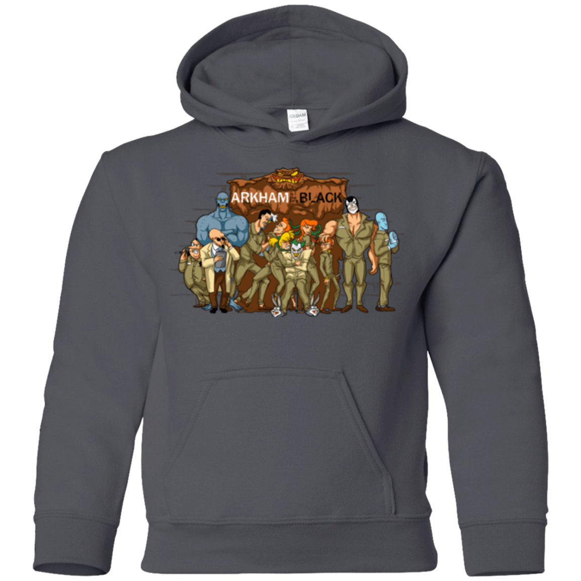 Sweatshirts Charcoal / YS ARKHAM is the new Black Youth Hoodie