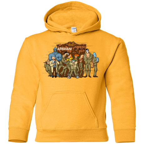 Sweatshirts Gold / YS ARKHAM is the new Black Youth Hoodie