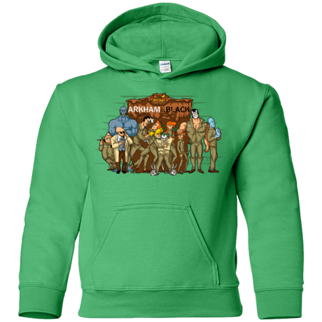 Sweatshirts Irish Green / YS ARKHAM is the new Black Youth Hoodie