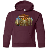 Sweatshirts Maroon / YS ARKHAM is the new Black Youth Hoodie