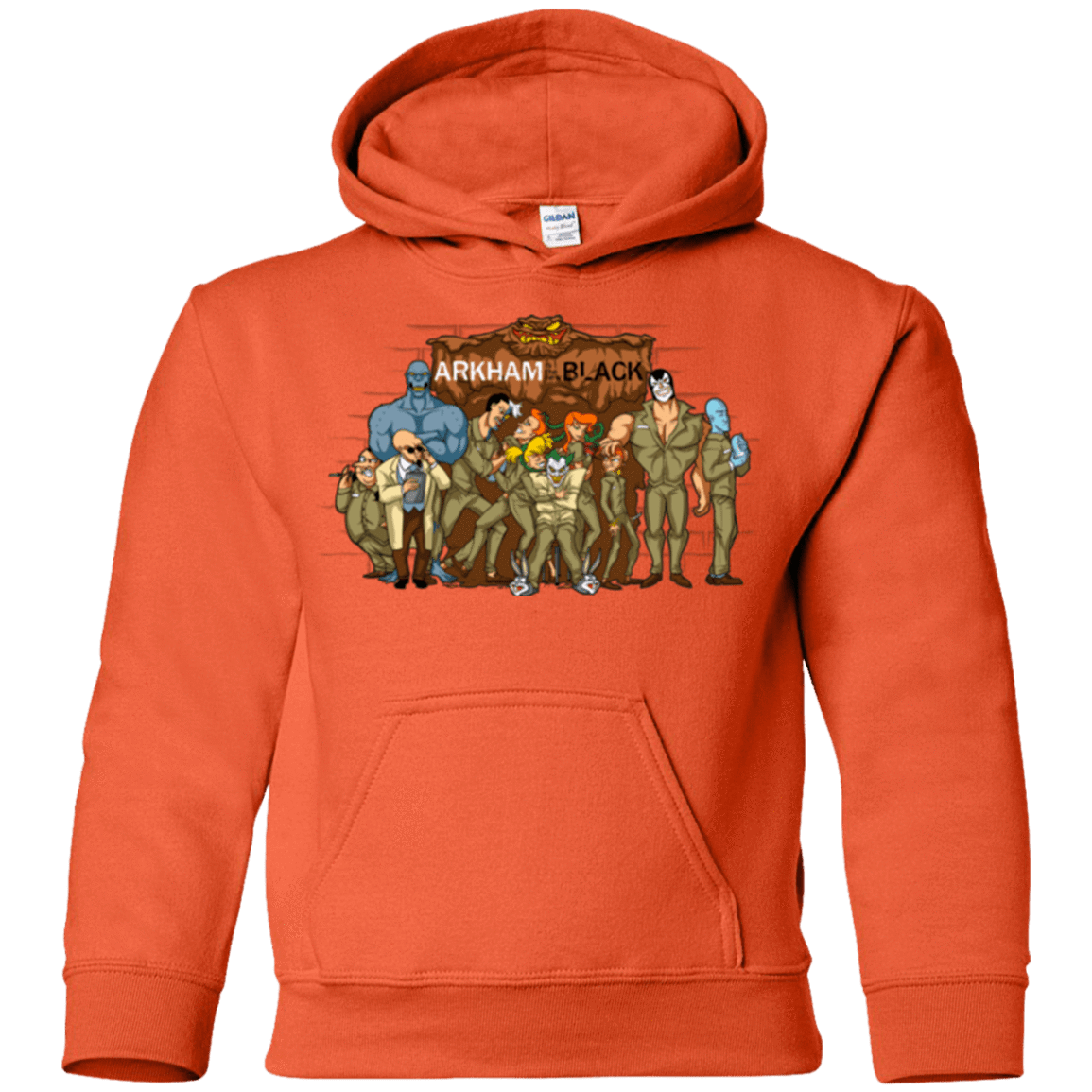 Sweatshirts Orange / YS ARKHAM is the new Black Youth Hoodie