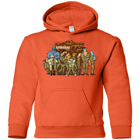 Sweatshirts Orange / YS ARKHAM is the new Black Youth Hoodie