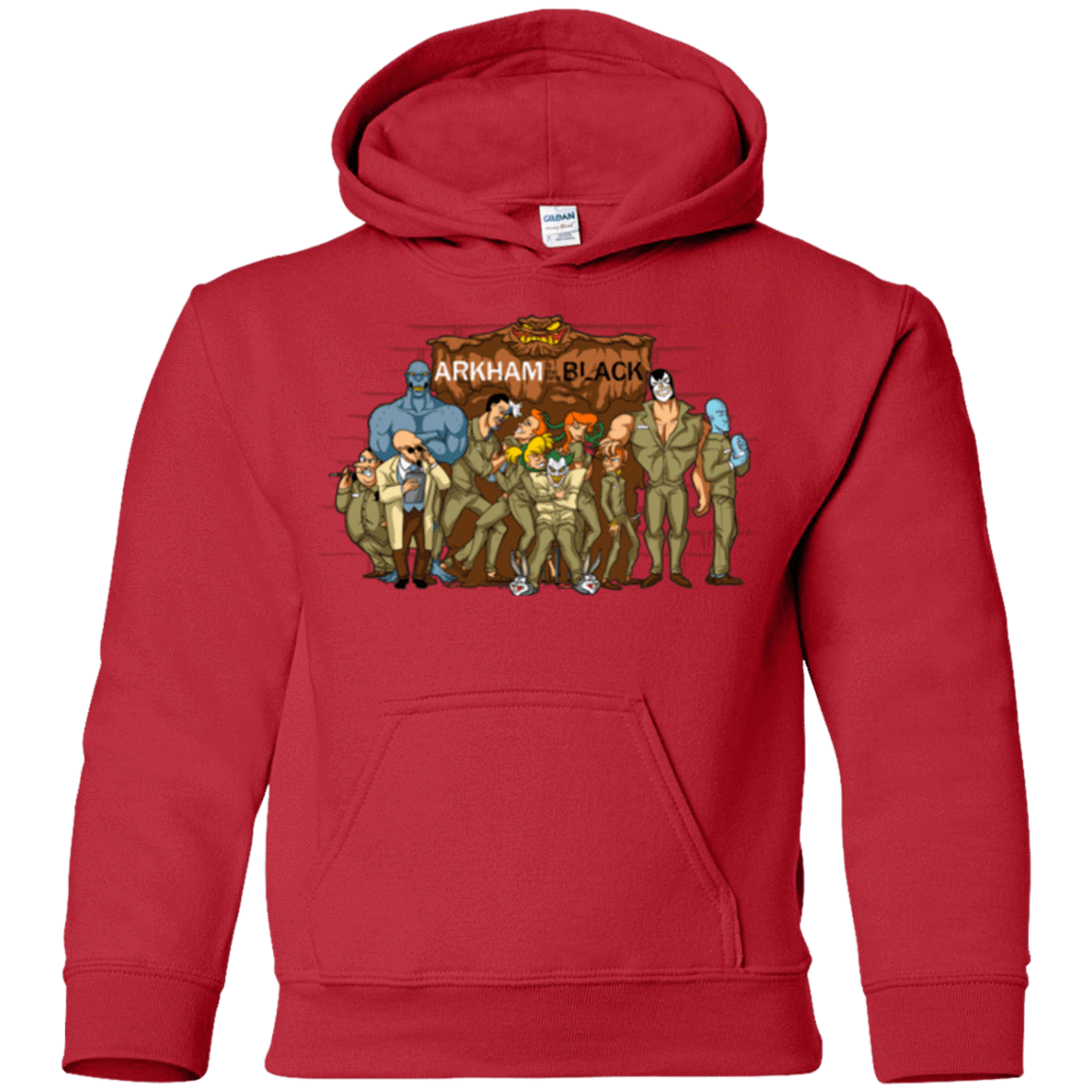 Sweatshirts Red / YS ARKHAM is the new Black Youth Hoodie