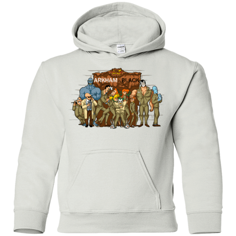 Sweatshirts White / YS ARKHAM is the new Black Youth Hoodie