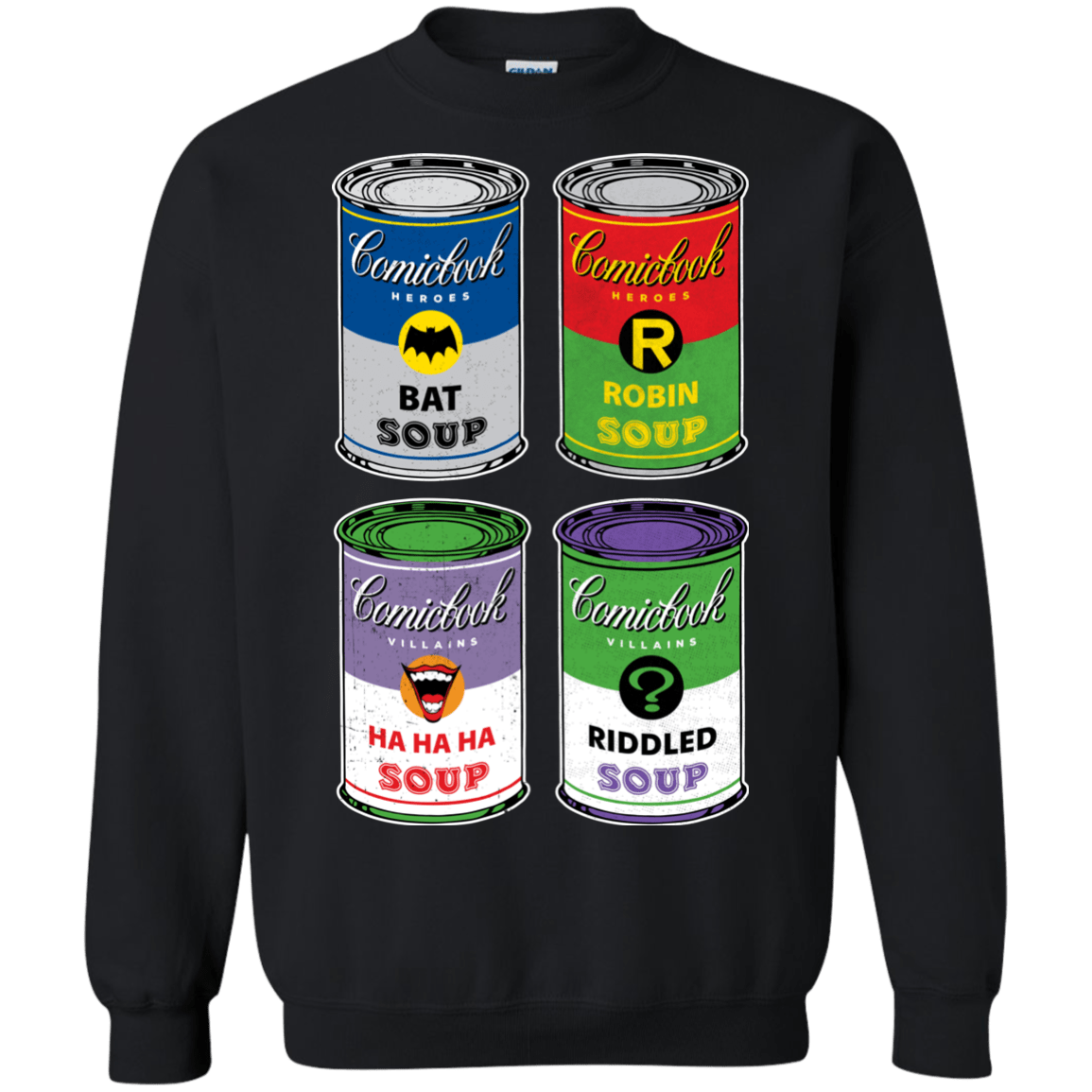 Sweatshirts Black / Small Arkham Soup Crewneck Sweatshirt