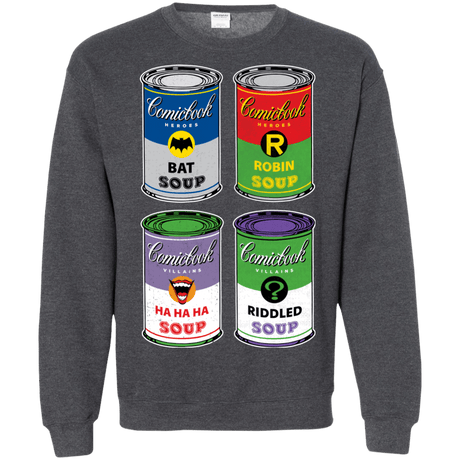 Sweatshirts Dark Heather / Small Arkham Soup Crewneck Sweatshirt
