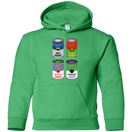 Sweatshirts Irish Green / YS Arkham Soup Youth Hoodie