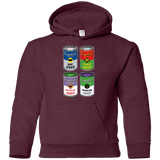 Sweatshirts Maroon / YS Arkham Soup Youth Hoodie