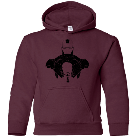 Sweatshirts Maroon / YS ARMOR SHADOW Youth Hoodie