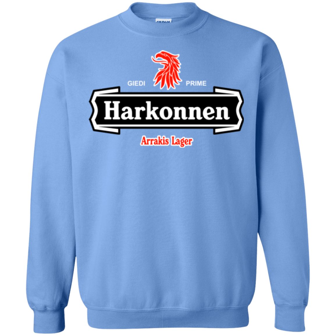 Sweatshirts Carolina Blue / Small Arrakis lager Crewneck Sweatshirt