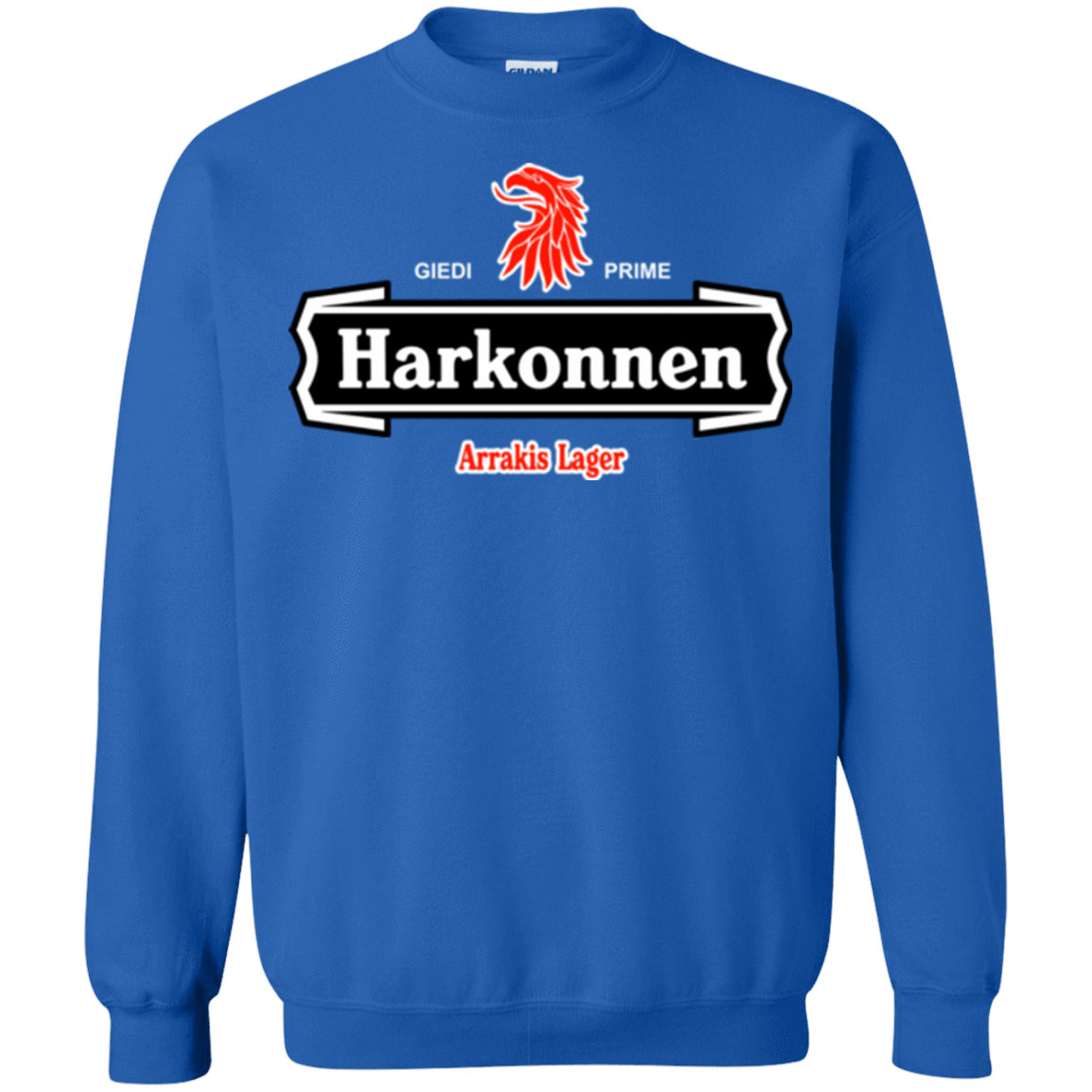 Sweatshirts Royal / Small Arrakis lager Crewneck Sweatshirt