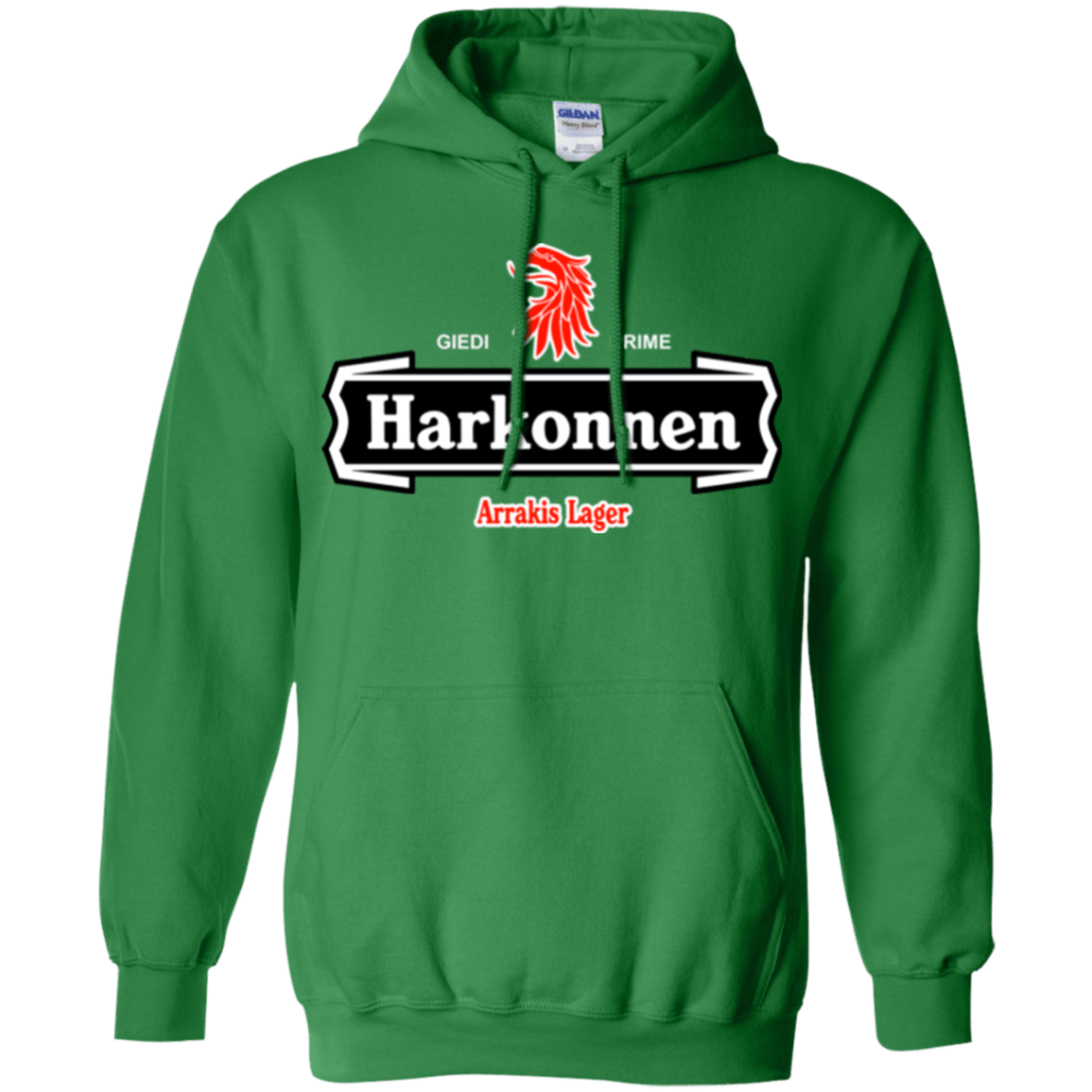 Sweatshirts Irish Green / Small Arrakis lager Pullover Hoodie
