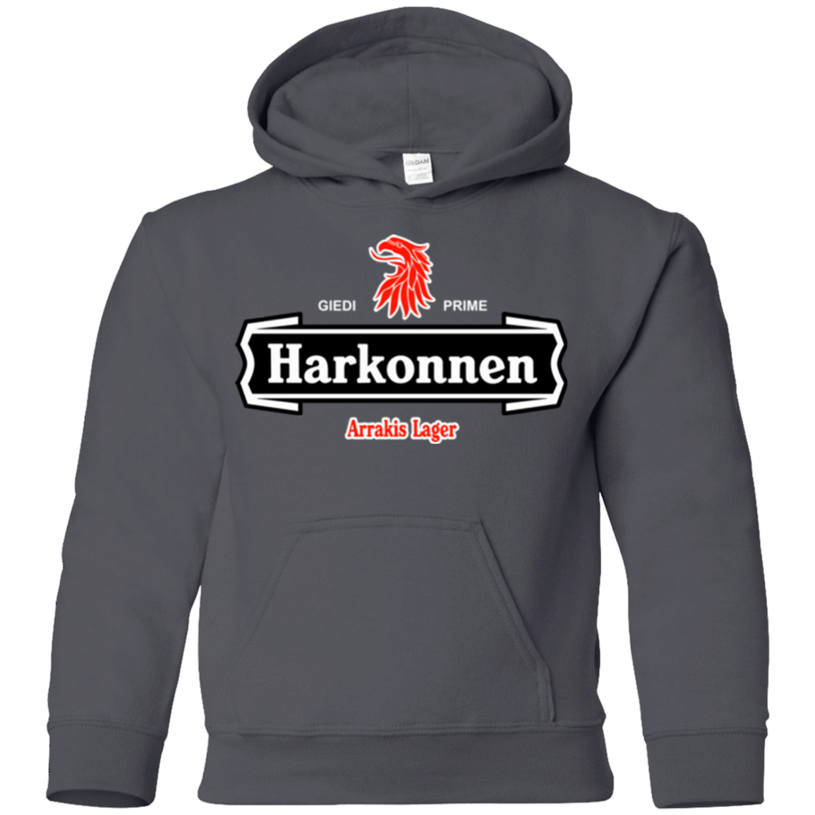 Sweatshirts Charcoal / YS Arrakis lager Youth Hoodie