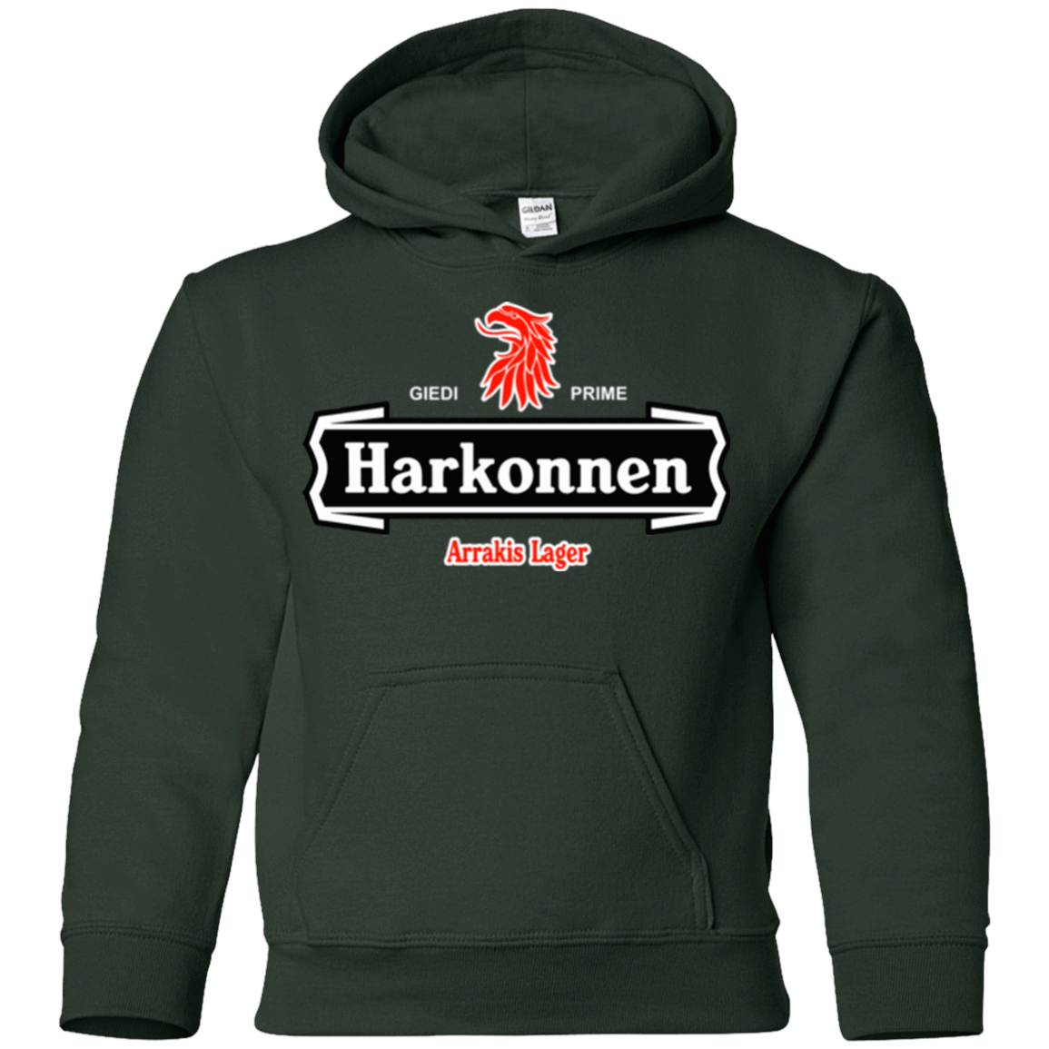 Sweatshirts Forest Green / YS Arrakis lager Youth Hoodie