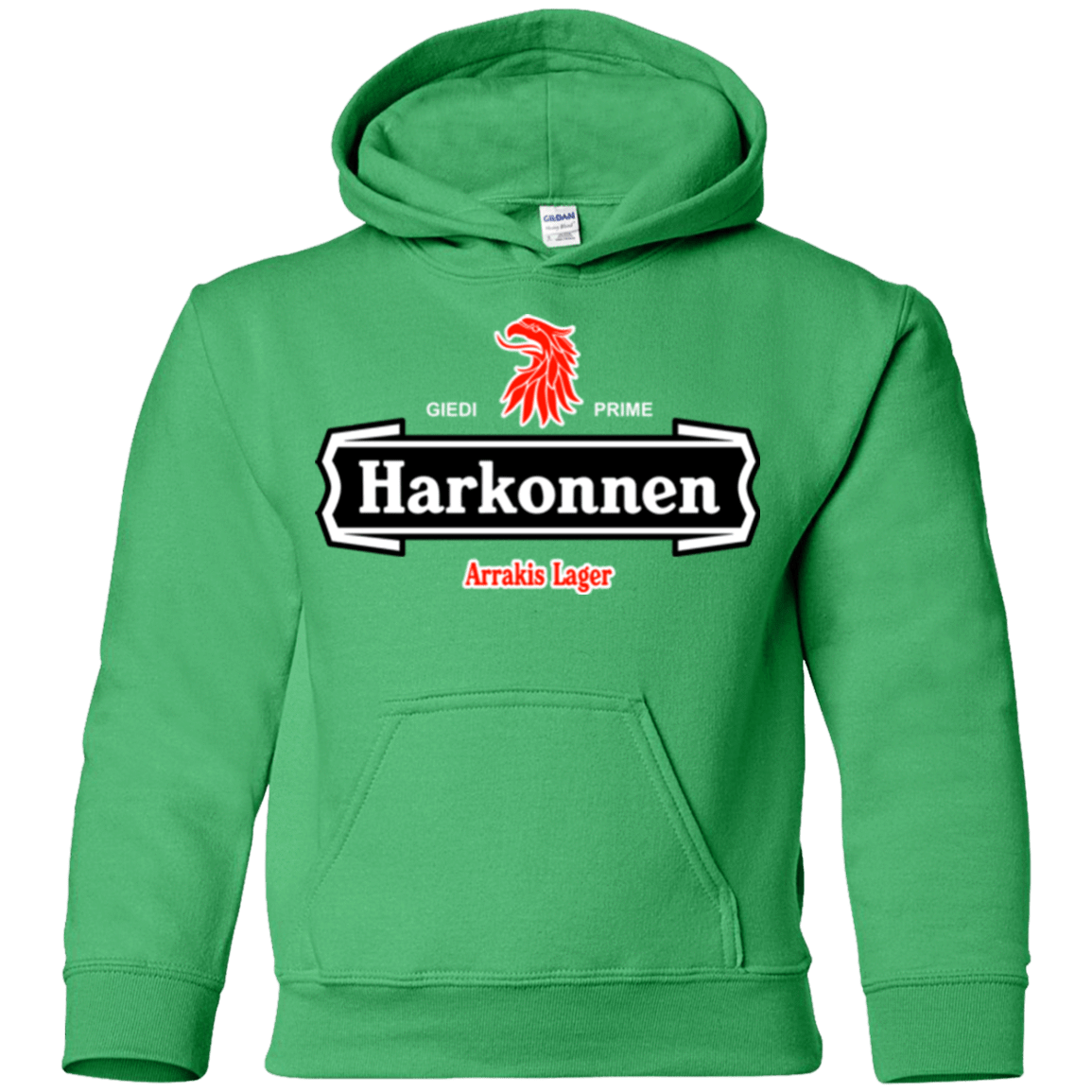 Sweatshirts Irish Green / YS Arrakis lager Youth Hoodie