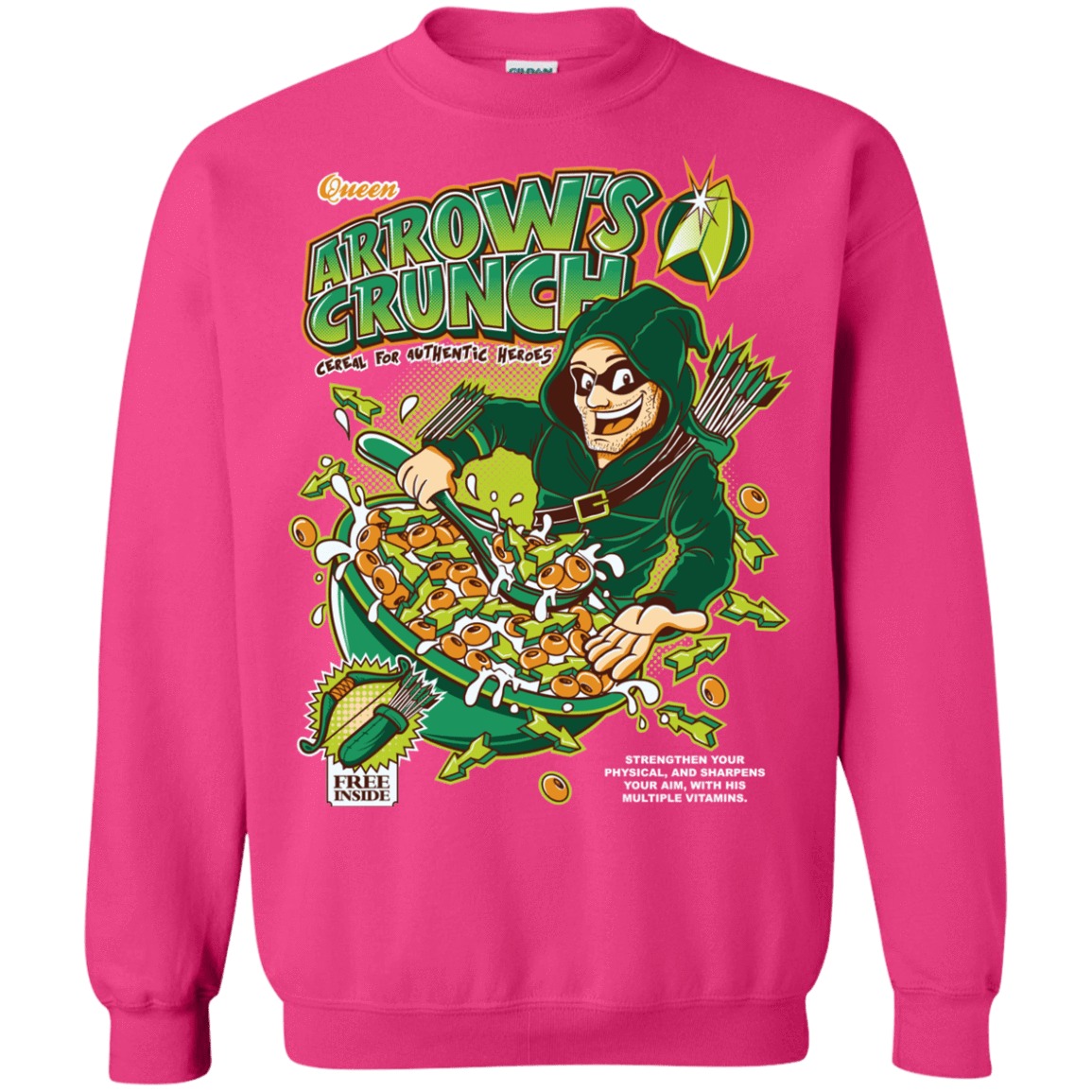 Sweatshirts Heliconia / S Arrow's Crunch Crewneck Sweatshirt