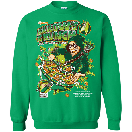 Sweatshirts Irish Green / S Arrow's Crunch Crewneck Sweatshirt