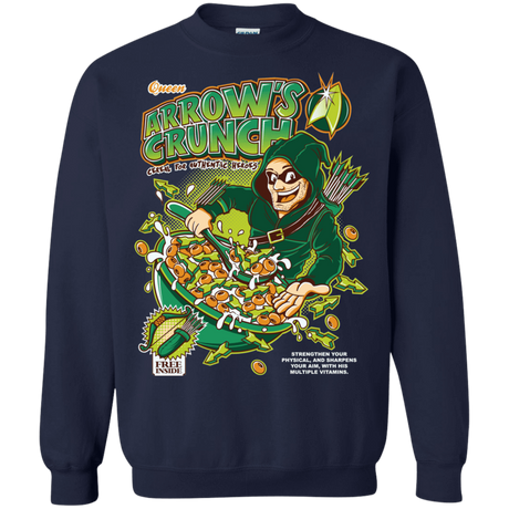 Sweatshirts Navy / S Arrow's Crunch Crewneck Sweatshirt