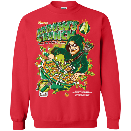 Sweatshirts Red / S Arrow's Crunch Crewneck Sweatshirt