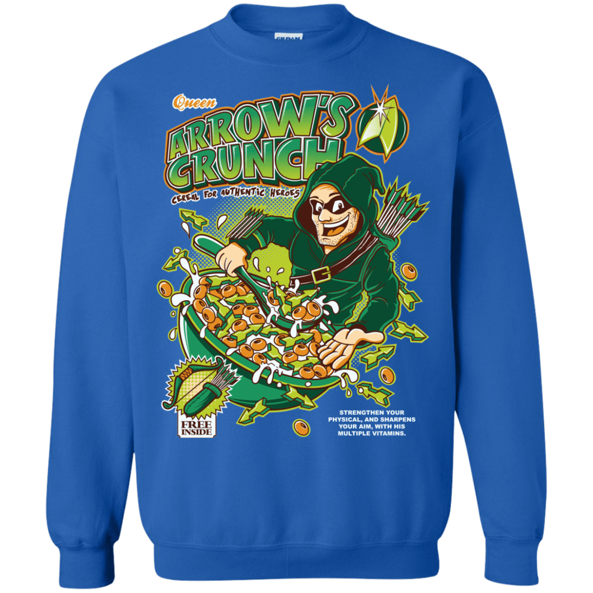Sweatshirts Royal / S Arrow's Crunch Crewneck Sweatshirt
