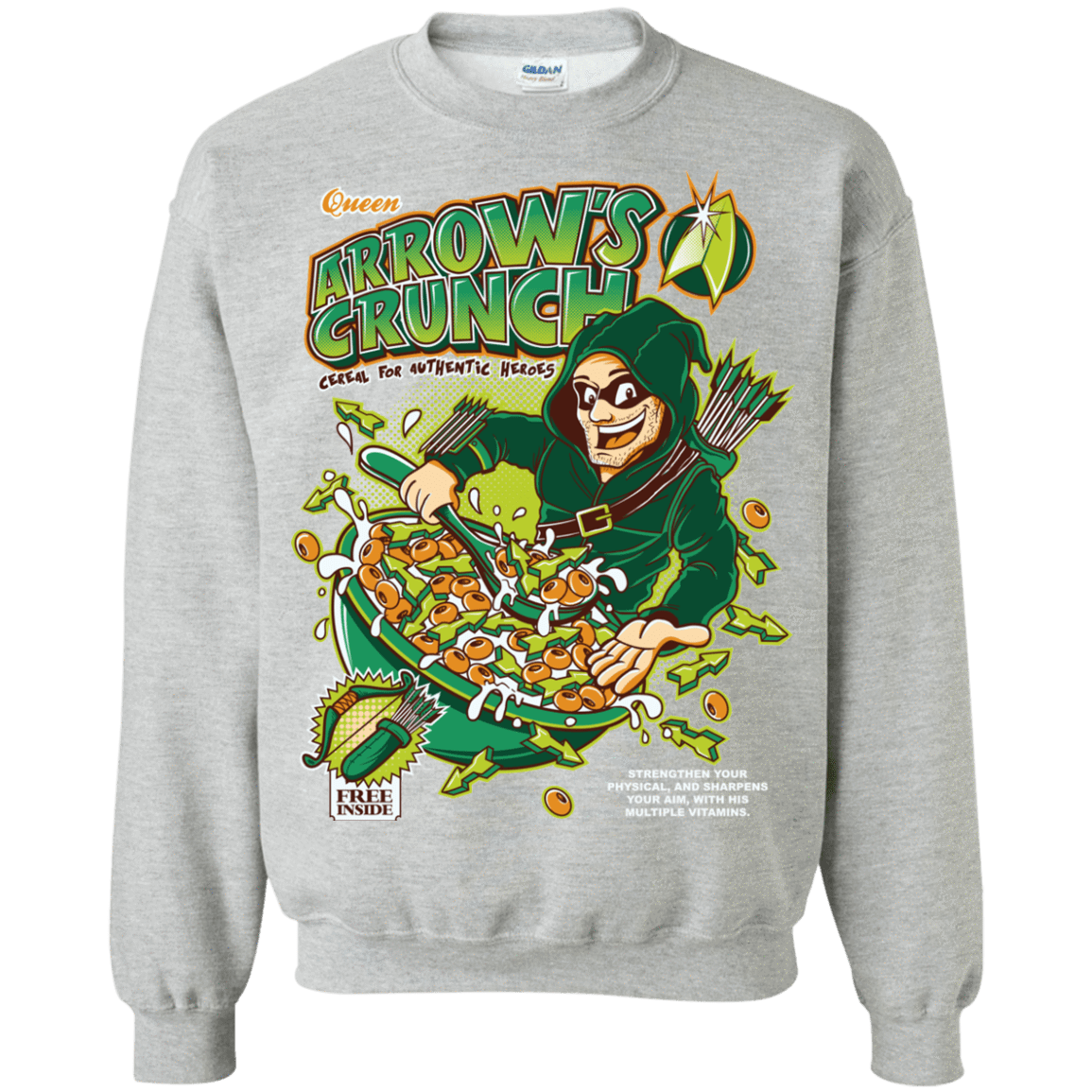 Sweatshirts Sport Grey / S Arrow's Crunch Crewneck Sweatshirt
