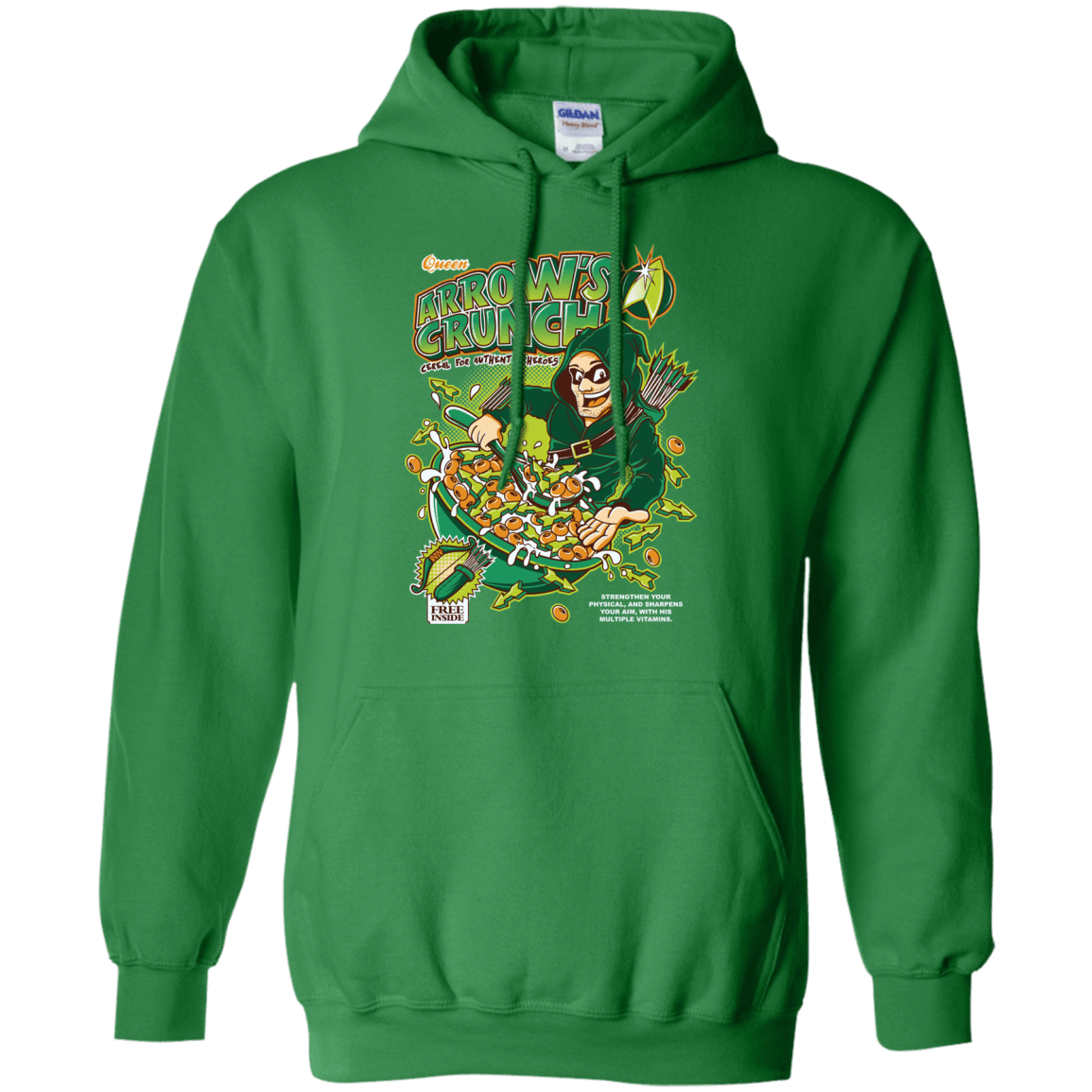 Sweatshirts Irish Green / S Arrow's Crunch Pullover Hoodie