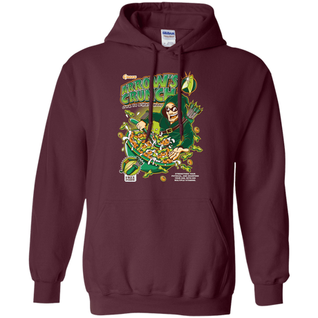 Sweatshirts Maroon / S Arrow's Crunch Pullover Hoodie