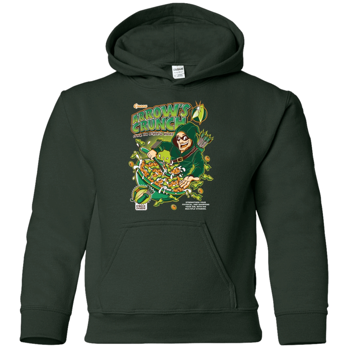 Sweatshirts Forest Green / YS Arrow's Crunch Youth Hoodie