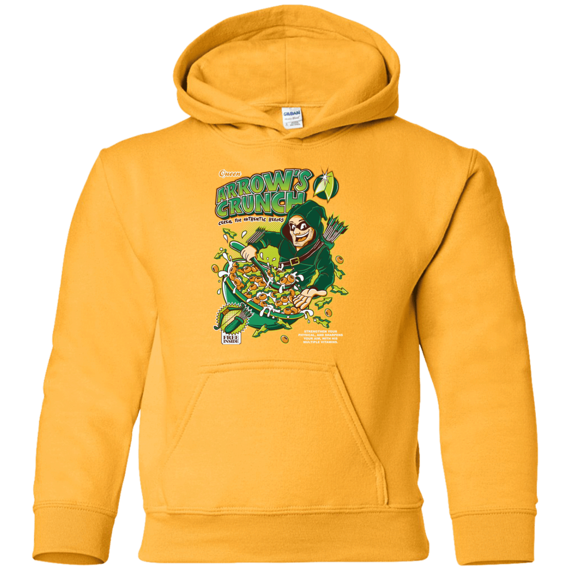 Sweatshirts Gold / YS Arrow's Crunch Youth Hoodie