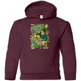 Sweatshirts Maroon / YS Arrow's Crunch Youth Hoodie