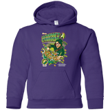 Sweatshirts Purple / YS Arrow's Crunch Youth Hoodie