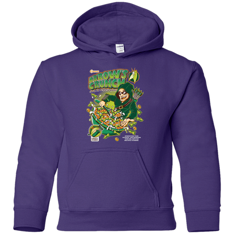 Sweatshirts Purple / YS Arrow's Crunch Youth Hoodie