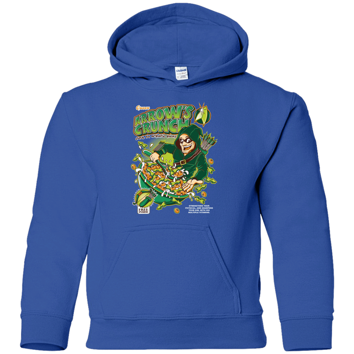 Sweatshirts Royal / YS Arrow's Crunch Youth Hoodie