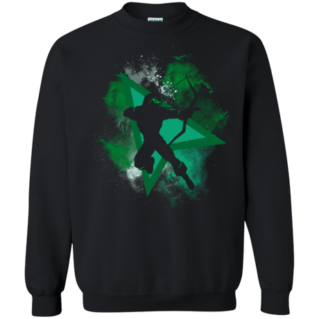 Sweatshirts Black / Small Arrow Space Crewneck Sweatshirt