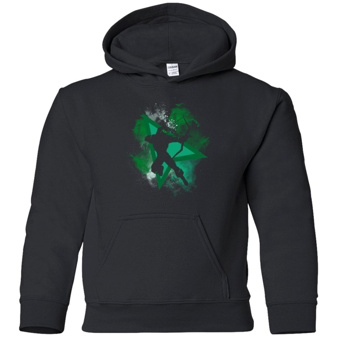 Sweatshirts Black / YS Arrow Space Youth Hoodie