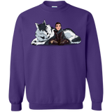 Sweatshirts Purple / S Arya and Nymeria Crewneck Sweatshirt