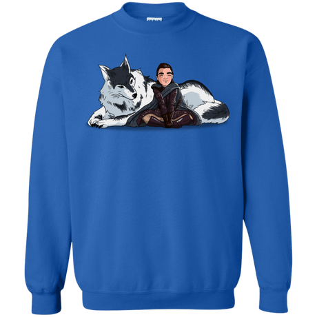 Sweatshirts Royal / S Arya and Nymeria Crewneck Sweatshirt