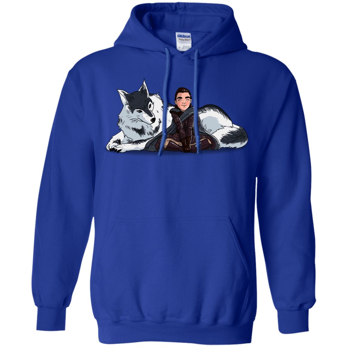 Sweatshirts Royal / S Arya and Nymeria Pullover Hoodie