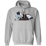 Sweatshirts Sport Grey / S Arya and Nymeria Pullover Hoodie