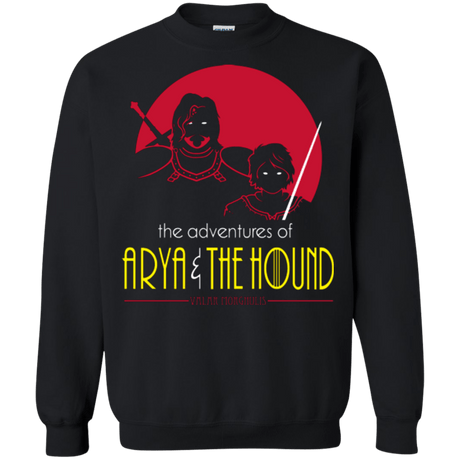 Sweatshirts Black / Small Arya & The Hound Crewneck Sweatshirt