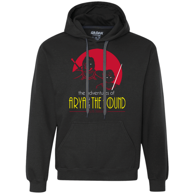 Sweatshirts Black / Small Arya & The Hound Premium Fleece Hoodie