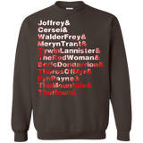 Sweatshirts Dark Chocolate / Small Aryas Kill List Crewneck Sweatshirt