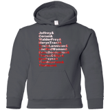 Sweatshirts Charcoal / YS Aryas Kill List Youth Hoodie