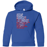 Sweatshirts Royal / YS Aryas Kill List Youth Hoodie