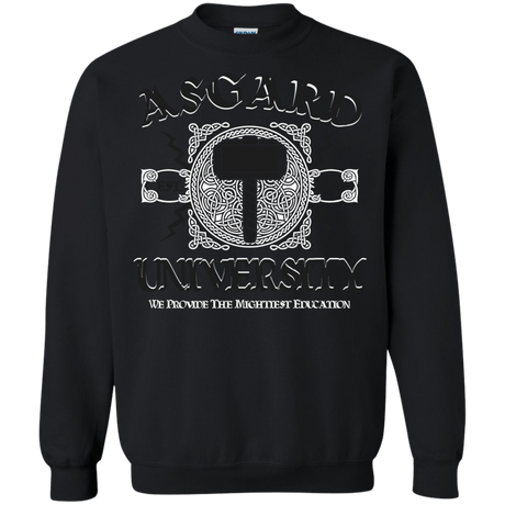 Sweatshirts Black / Small Asgard University Crewneck Sweatshirt