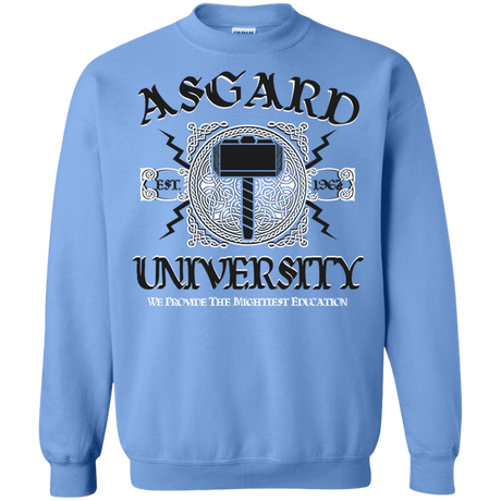 Sweatshirts Carolina Blue / Small Asgard University Crewneck Sweatshirt