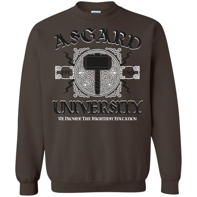 Sweatshirts Dark Chocolate / Small Asgard University Crewneck Sweatshirt