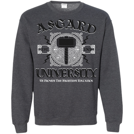 Sweatshirts Dark Heather / Small Asgard University Crewneck Sweatshirt
