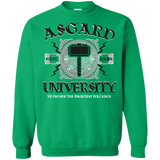 Sweatshirts Irish Green / Small Asgard University Crewneck Sweatshirt