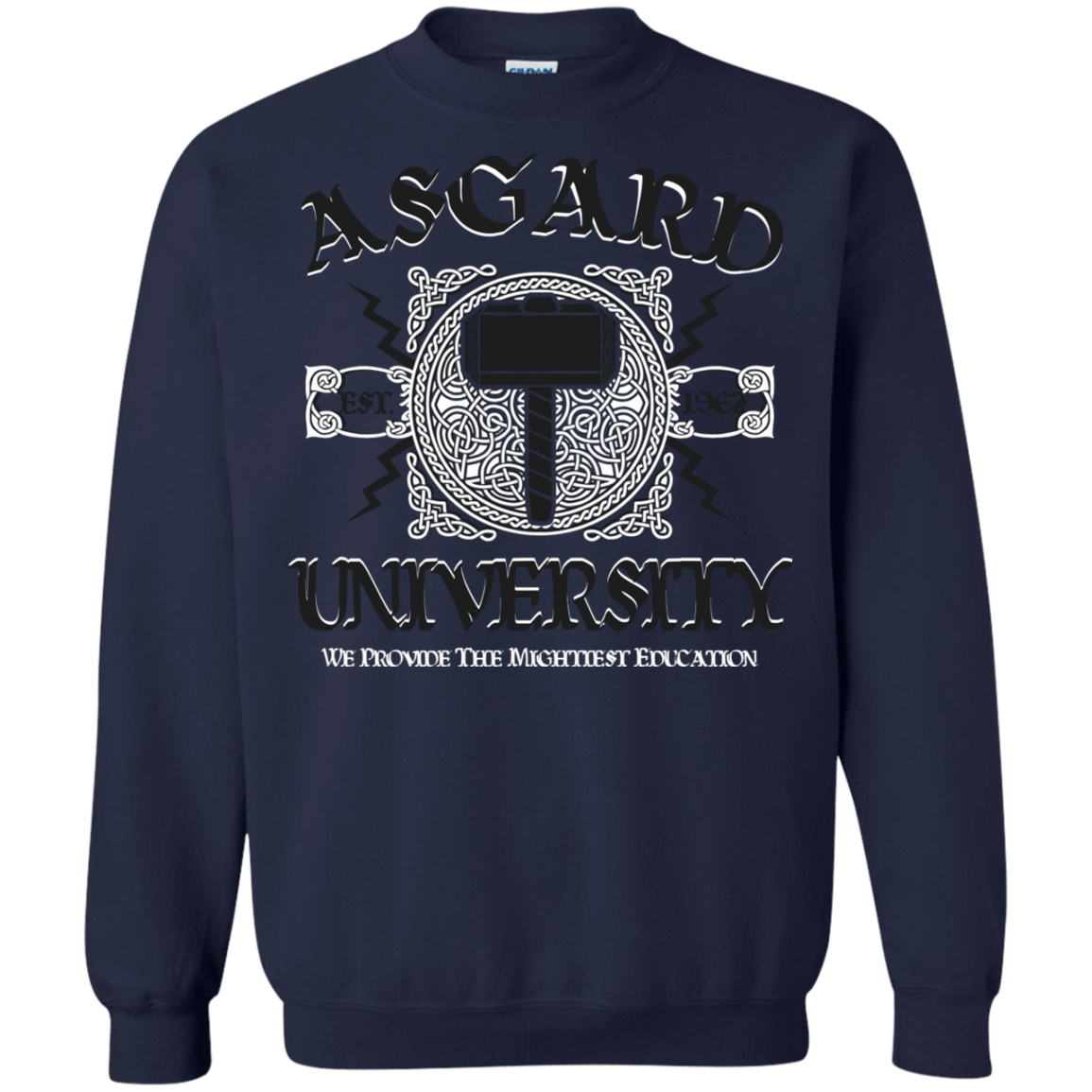 Sweatshirts Navy / Small Asgard University Crewneck Sweatshirt
